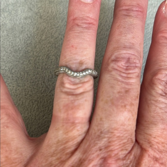 Judith Ripka Silver Wave Ring - Picture 4 of 6